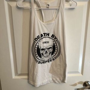 🦋3/$20!! White Fitness Tank